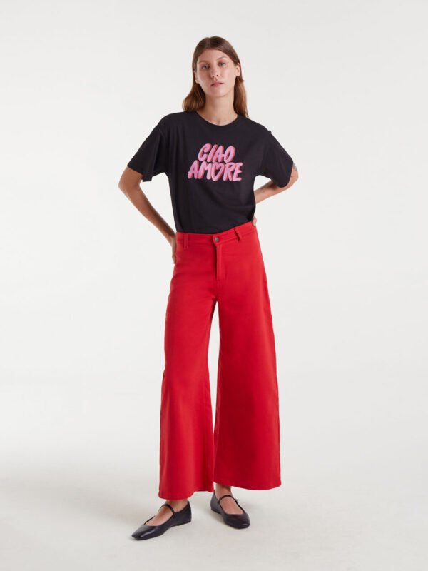 Compania Fantastica T-shirt with Ciao Amore Print