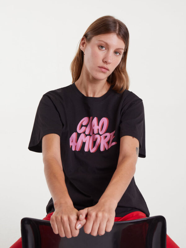 Compania Fantastica T-shirt with Ciao Amore Print