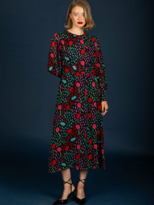 Chaton Betty Chiffon Dress