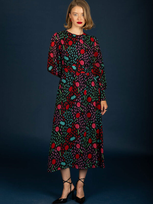 Chaton Betty Chiffon Dress