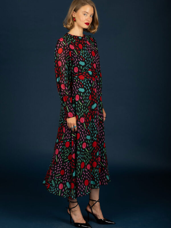 Chaton Betty Chiffon Dress