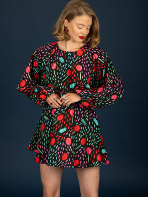 Chaton Betty Short Dress