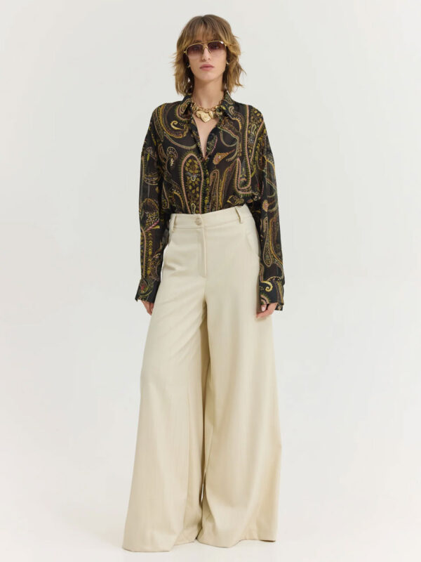 Hemithea Heather Shirt Golden Fields Black