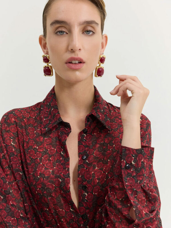 Hemithea Heather Shirt Happily Ever After Red