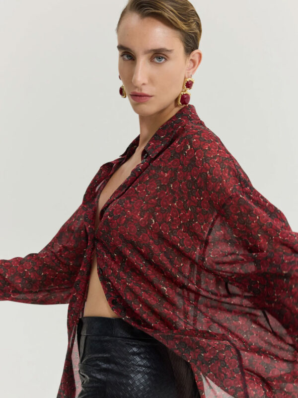 Hemithea Heather Shirt Happily Ever After Red