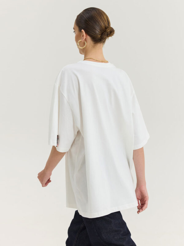 Hemithea Cheetah T-shirt Retro Car Off-White