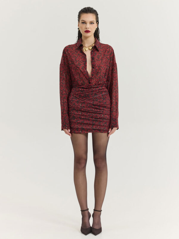 Hemithea Aperol Skirt Red