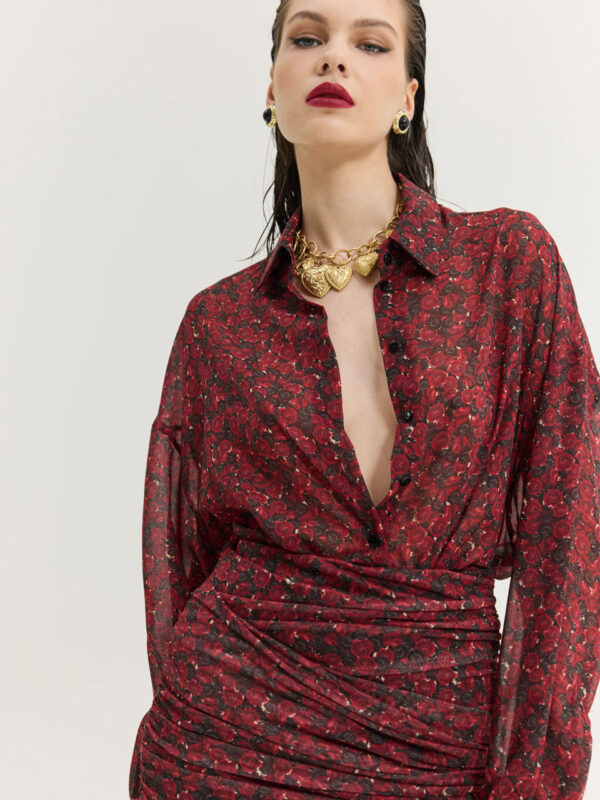 Hemithea Aperol Skirt Red
