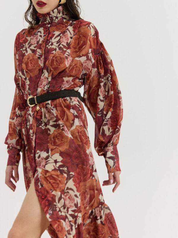 Hemithea Bramble Dress Rust