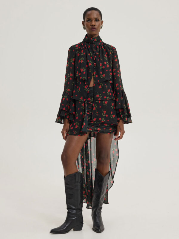 Hemithea Long Island Top Black