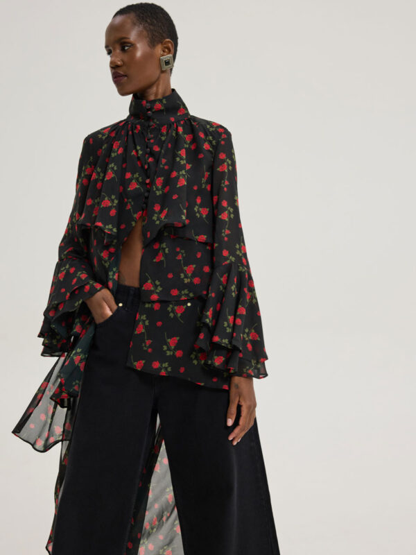 Hemithea Long Island Top Black