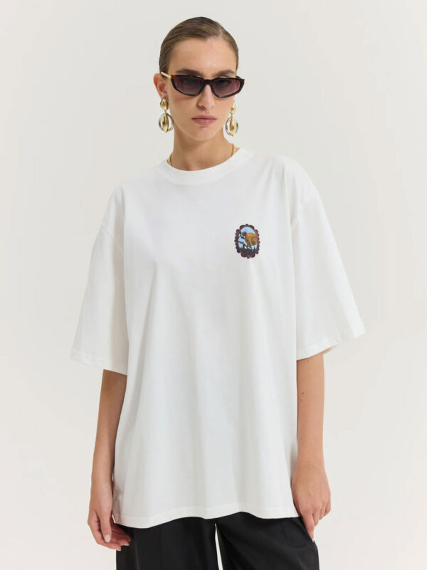 Hemithea Cheetah T-Shirt Rose Stories