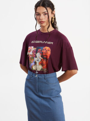 Ananke Edgerunner Purple T-shirt