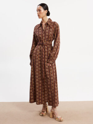 Ananke Frida Tencel Printed Shirtdress