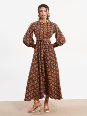 Ananke Frida Tencel Cut Out Dress