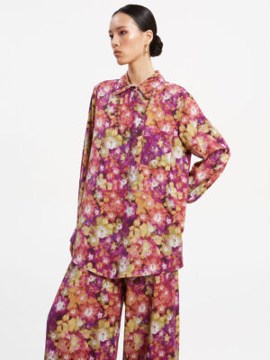 Ananke Jade Tencel Printed Shirt