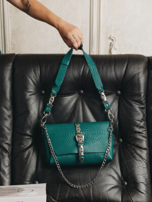Individual "The river" Shoulder Bag Forest Green