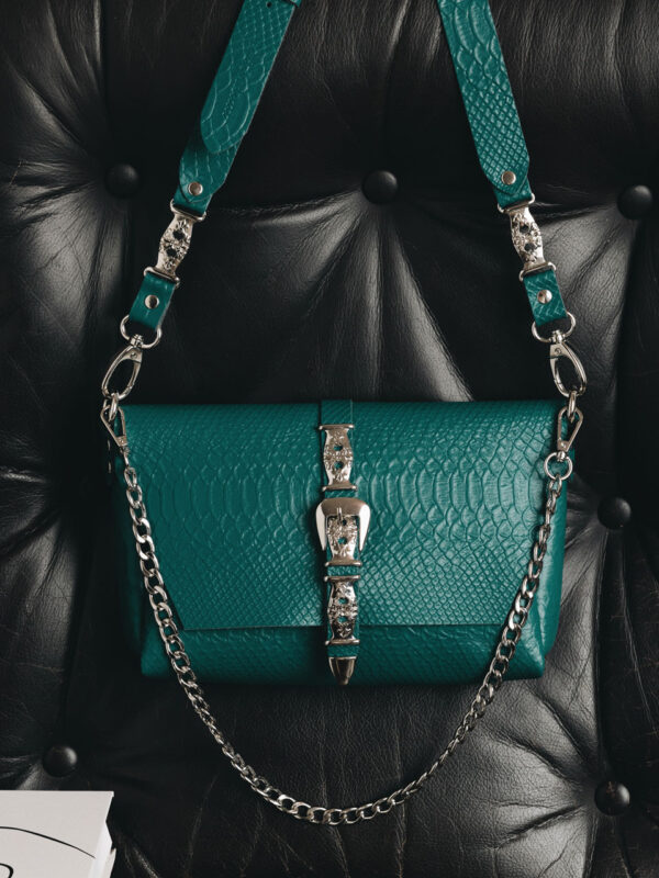 Individual "The river" Shoulder Bag Forest Green