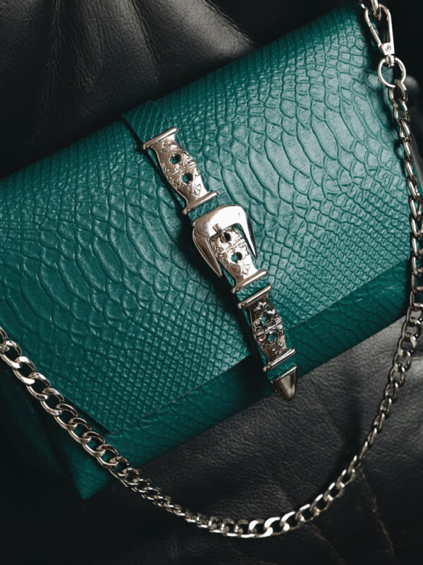 Individual "The river" Shoulder Bag Forest Green