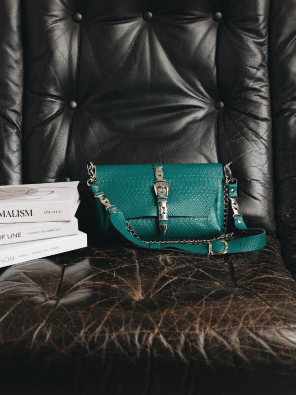 Individual "The river" Shoulder Bag Forest Green