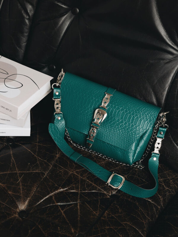 Individual "The river" Shoulder Bag Forest Green