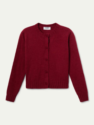 Compania Fantastica Red Knitted Cardigan