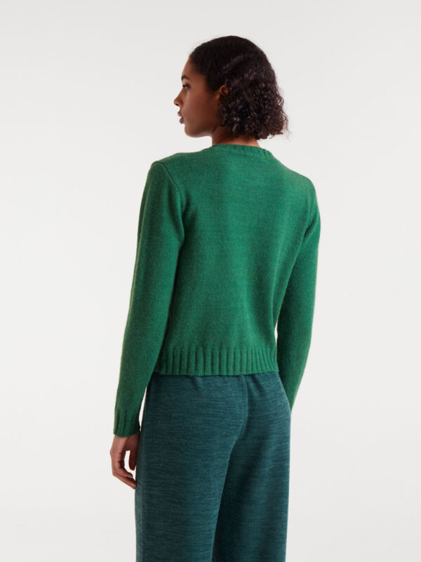 Compania Fantastica Green Cardigan