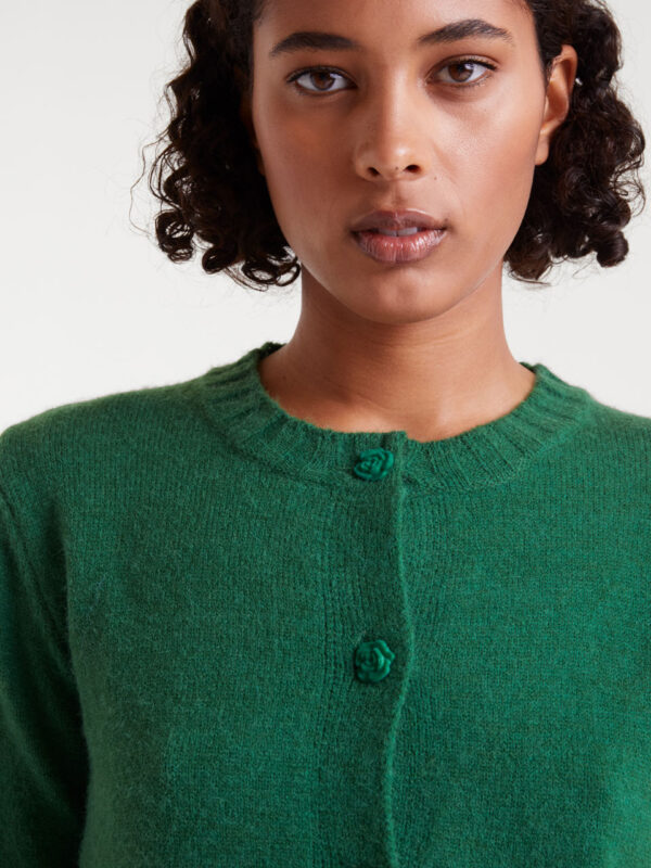 Compania Fantastica Green Cardigan