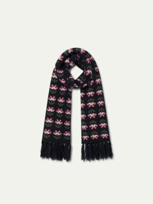 Compania Fantastica Baboushka Jacquard Knit Scarf