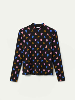 Compania Fantastica Blouse with Potpourri Print