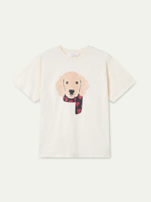 Compania Fantastica T-shirt with Dog Print