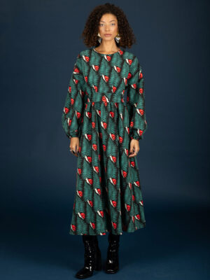 Chaton Kristen Dress Red