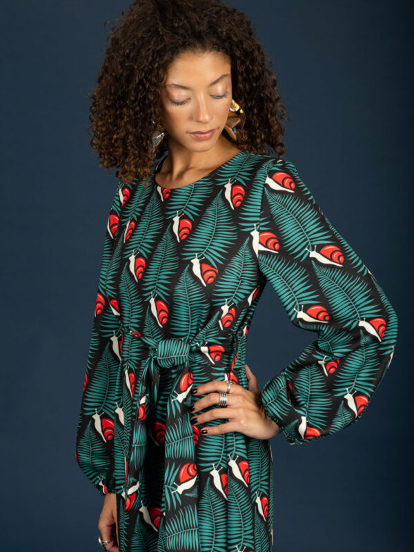 Chaton Kristen Slim Dress Red