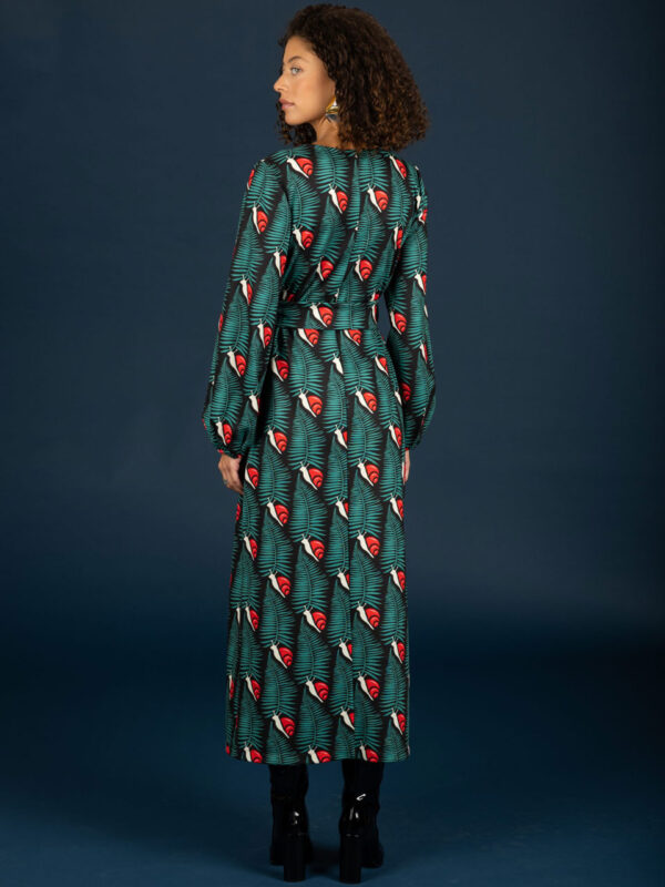 Chaton Kristen Slim Dress Red