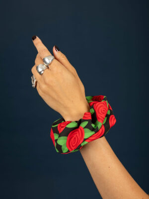 Chaton Dylan Scrunchie Red