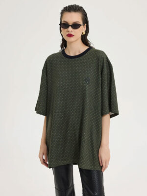 Hemithea Cheetah T-Shirt All Over Tie