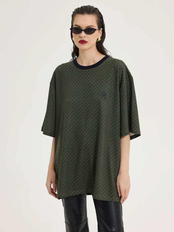 Hemithea Cheetah T-Shirt All Over Tie