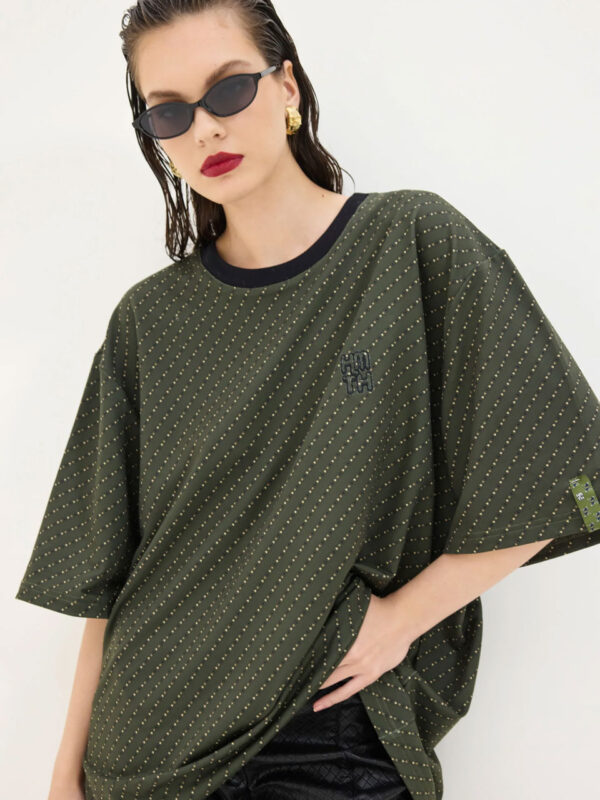 Hemithea Cheetah T-Shirt All Over Tie