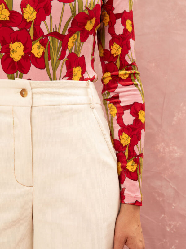 We are Fluffy Bodysuit Narcissus Pink