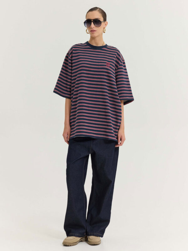 Hemithea Sahara Stripes T-shirt Blue