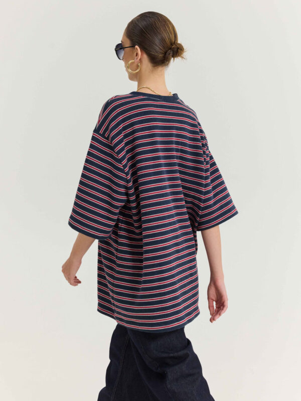 Hemithea Sahara Stripes T-shirt Blue
