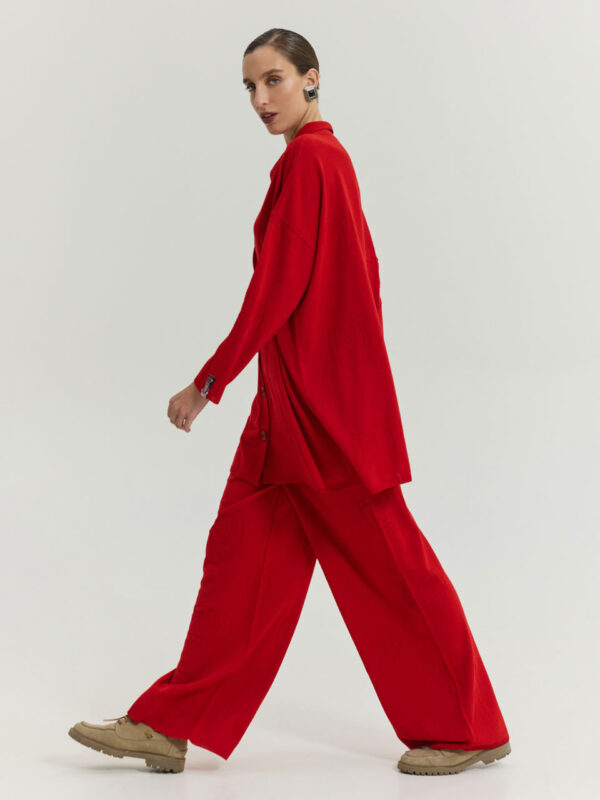 Hemithea Lagoon Cardigan Red