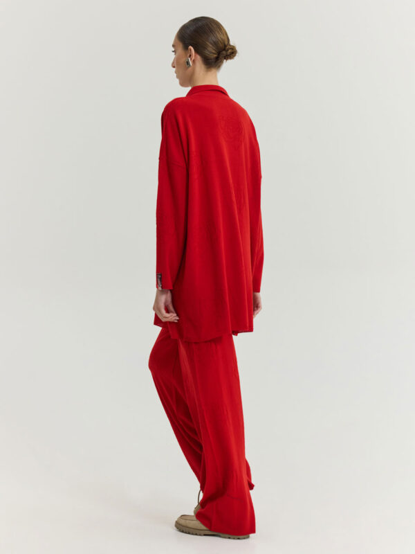 Hemithea Lagoon Cardigan Red