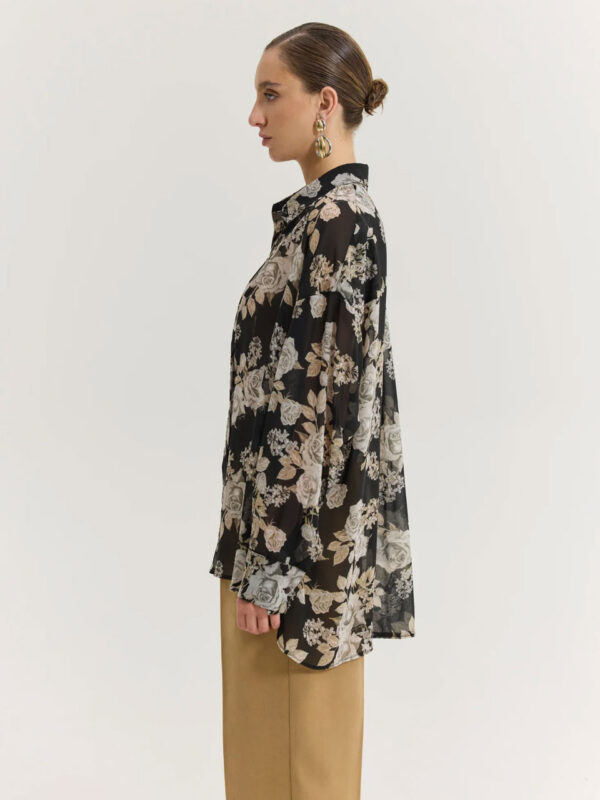 Hemithea Heather Shirt Cloudy Days Black