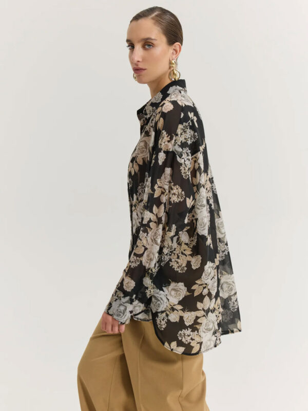 Hemithea Heather Shirt Cloudy Days Black