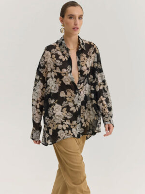 Hemithea Heather Shirt Cloudy Days Black